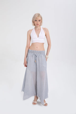 Flared Pants - Ice Blue / Standard - Trousers