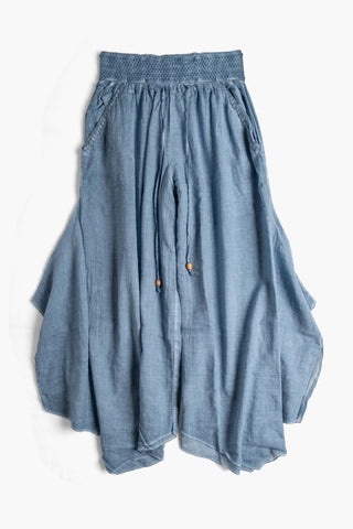 Flared Pants - Indigo / Standard - Trousers