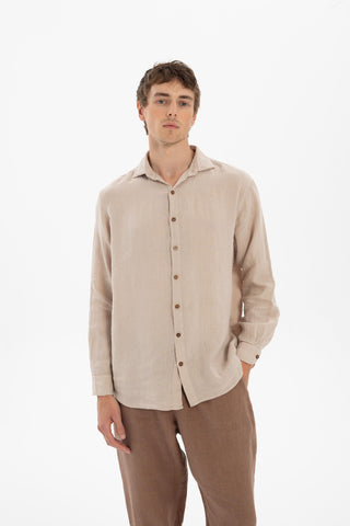 100% Linen Men's Shirt