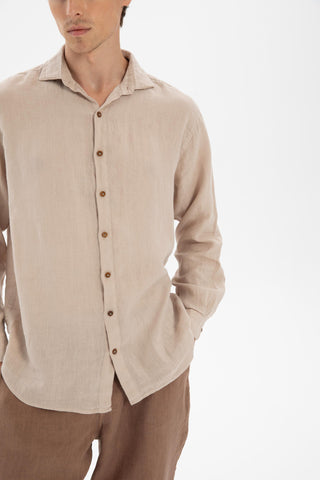 100% Linen Men's Shirt