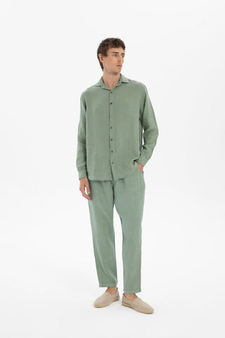 100% Linen Men's Shirt