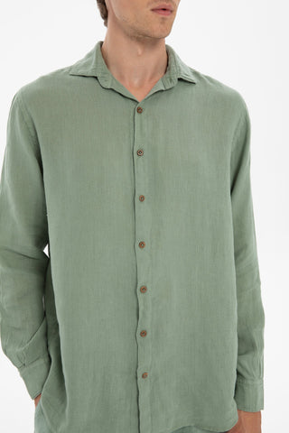 100% Linen Men's Shirt