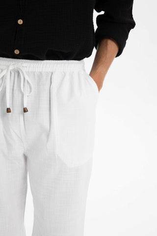 Cotton Woven Jogger Men's Trousers