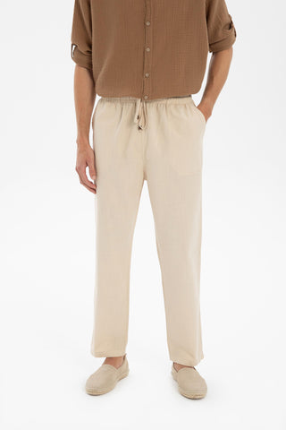 Cotton Woven Jogger Men's Trousers