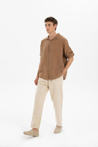 Cotton Woven Jogger Men's Trousers