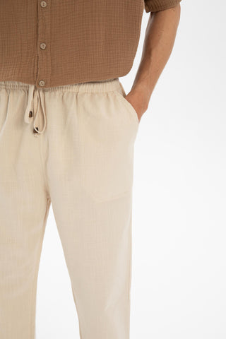 Cotton Woven Jogger Men's Trousers