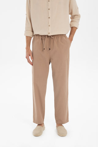 Cotton Woven Jogger Men's Trousers