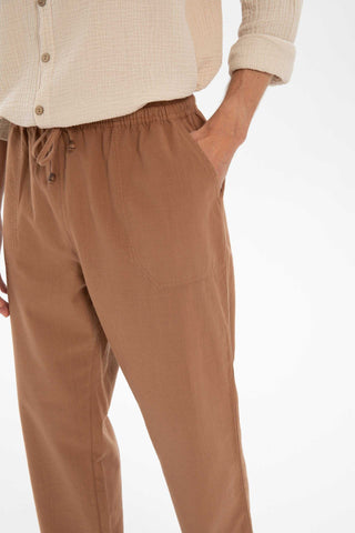 Cotton Woven Jogger Men's Trousers