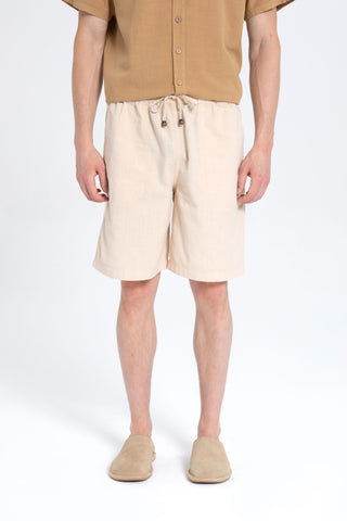 Cotton Woven Jogger Men's Shorts