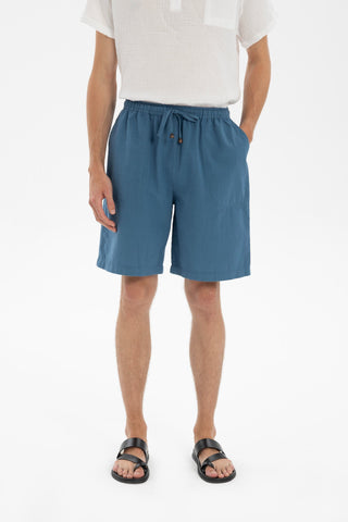 Cotton Woven Jogger Men's Shorts