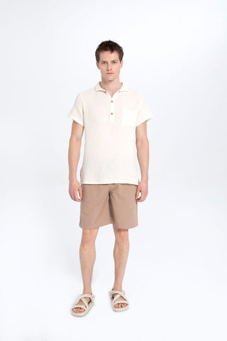 Cotton Woven Jogger Men's Shorts