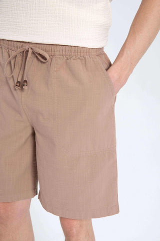 Cotton Woven Jogger Men's Shorts