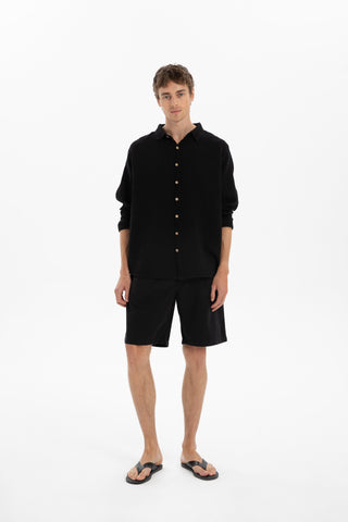 Cotton Woven Jogger Men's Shorts