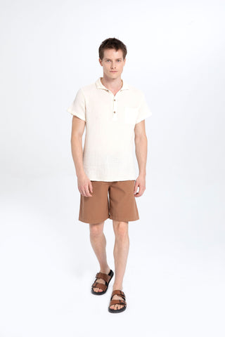 Cotton Woven Jogger Men's Shorts