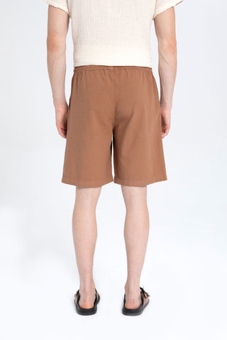 Cotton Woven Jogger Men's Shorts