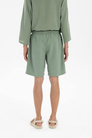 Cotton Woven Jogger Men's Shorts