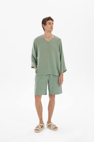 Cotton Woven Jogger Men's Shorts