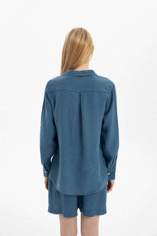 Linen Classic Cut Casual Women’s Shirt - Shirt