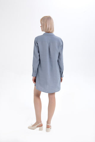 Linen Classic Cut Tunic Shirt
