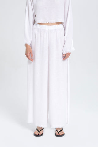 Natural Textured Comfortable Women’s Trousers - Trousers
