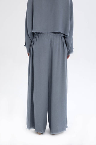 Natural Textured Comfortable Women’s Trousers - Trousers