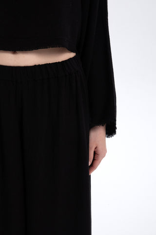 Natural Textured Comfortable Women’s Trousers - Trousers