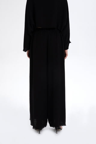 Natural Textured Comfortable Women’s Trousers - Trousers