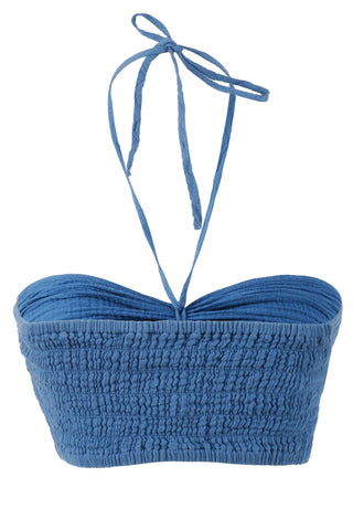 Crop Top with Elastic Back