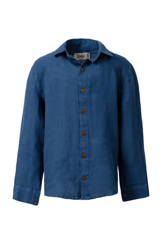 Pure Linen Boy's Shirt