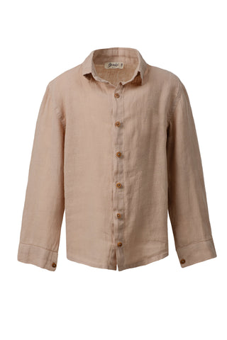 Pure Linen Boy's Shirt