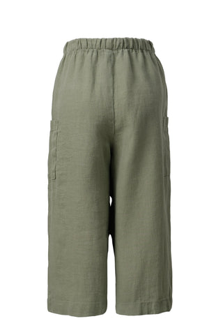 Linen Palazzo Girls Trousers