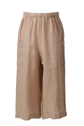 Linen Palazzo Girls Trousers