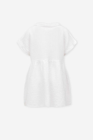 Muslin Collar Girl's Dress