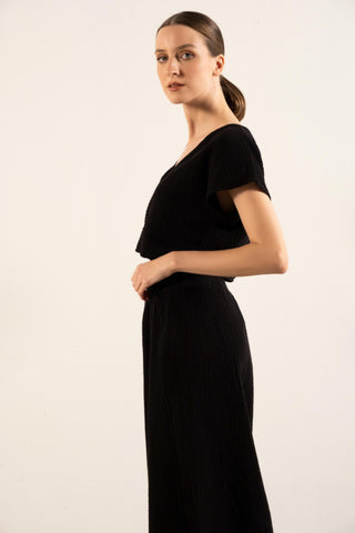 Muslin Slit Long Skirt - Skirt