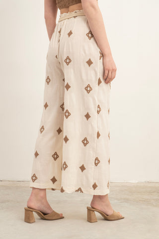 Bordered Women’s Trousers - Trousers