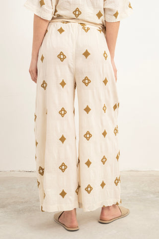 Bordered Women’s Trousers - Trousers