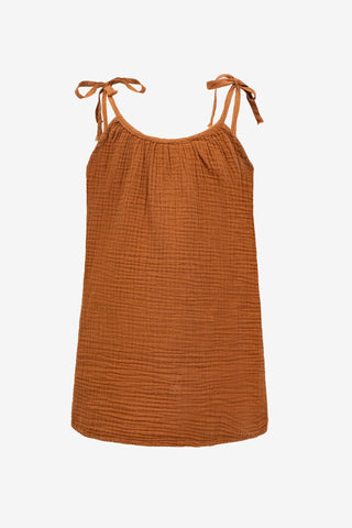 Muslin Strappy Girl's Dress