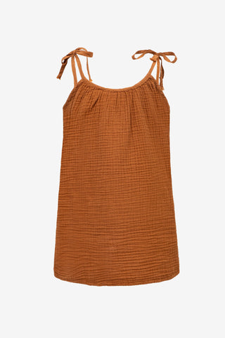 Muslin Strappy Girl's Dress