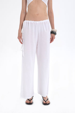 Low-Cut Strappy Trousers