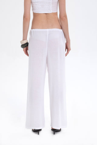 Low-Cut Strappy Trousers