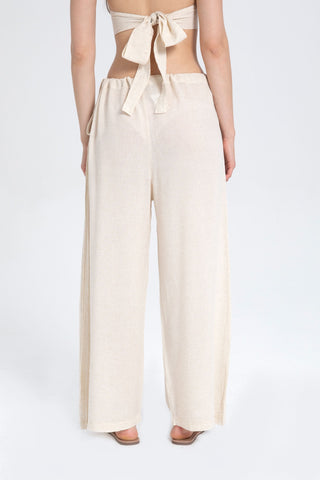 Low-Cut Strappy Trousers