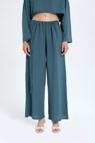 Low-Cut Strappy Trousers