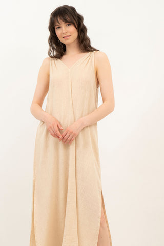 Helen Model Knitted Strap Dress