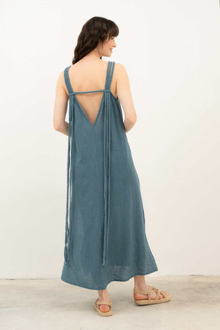 Helen Model Knitted Strap Dress