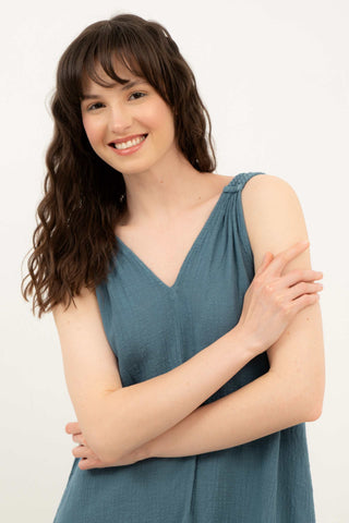 Helen Model Knitted Strap Dress