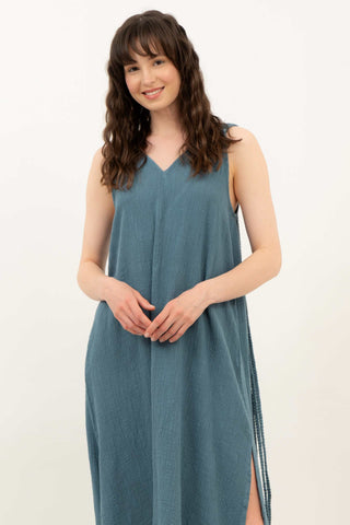 Helen Model Knitted Strap Dress