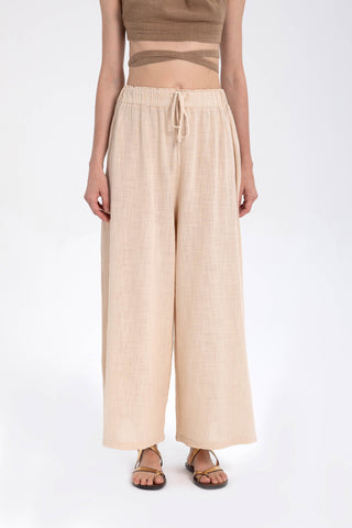 Low Cut Palazzo Trousers