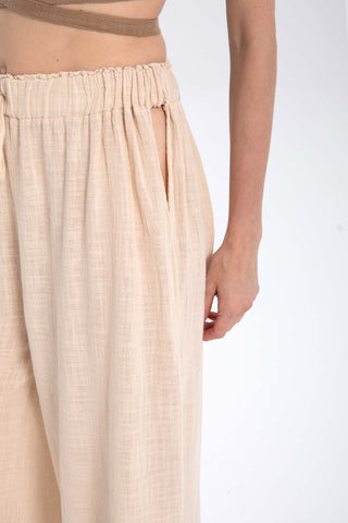 Low Cut Palazzo Trousers