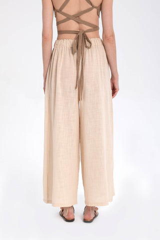 Low Cut Palazzo Trousers