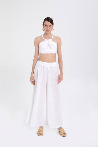 Low Cut Palazzo Trousers